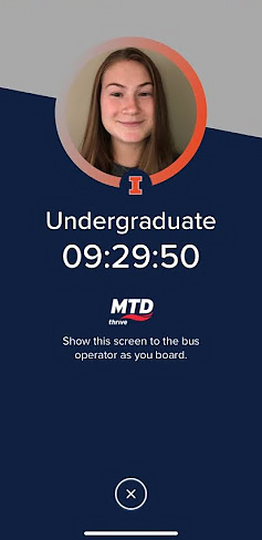 No more digging to find my wallet: I just use the MTD bus pass in the app.